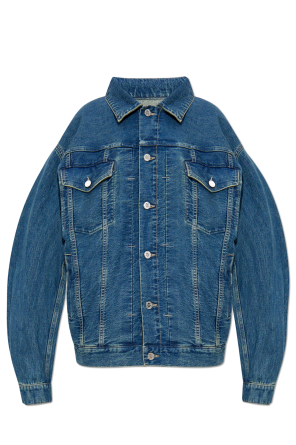 BALENCIAGA｜DENIM JACKETS (773776 TJW79 4076) Balenciaga BALENCIAGA Women Denim Jackets 773776 TJW79 4076